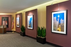 Three large sized photos for each lobby